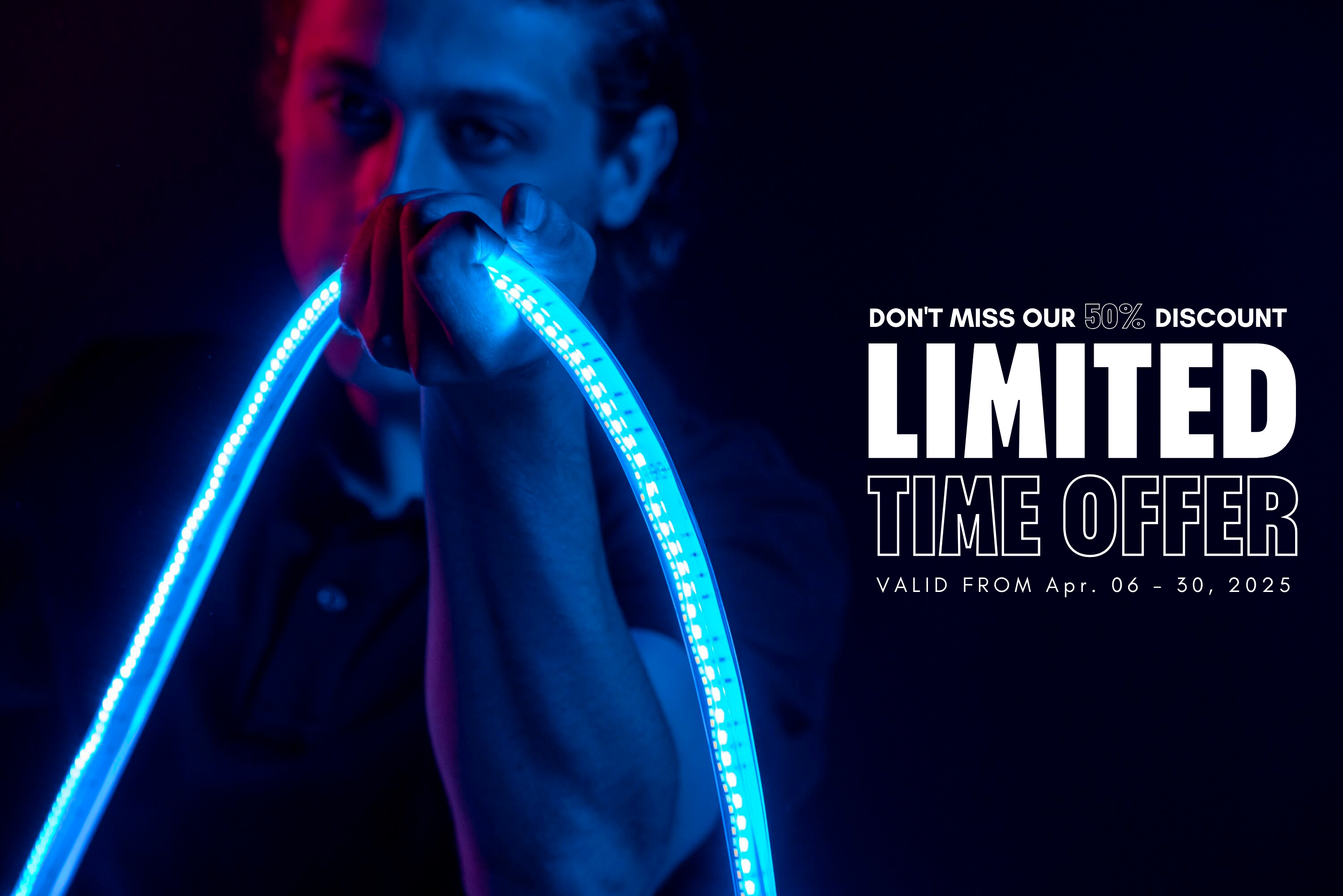 Product image one of Atomos Sun Dragon LED Rope Light
